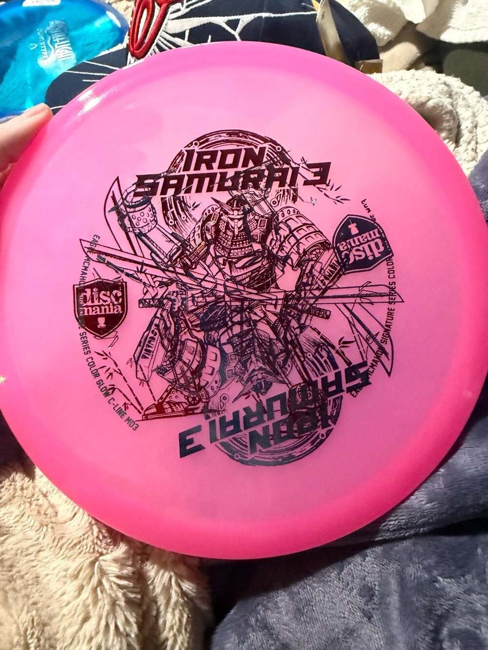 Discmania Eagle McMahon Signature Series Color Glow C-Line MD3 Iron Samurai 3 Di